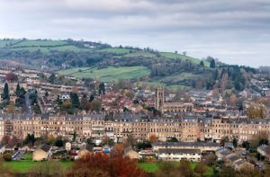 Georgian houses in Bath